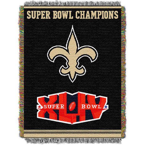NFL New Orleans Saints Commemorative Series Tapestry Throw - image 