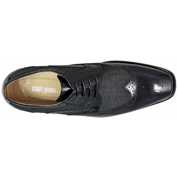 Mens Stacy Adams Kemper Wing Tip Oxfords