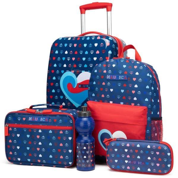 Nautica Adventure 5pc. Kids Nautica Peace Luggage Set