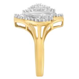 Diamond Classics™ 1/2kt. Yellow Gold Diamond Cocktail Ring