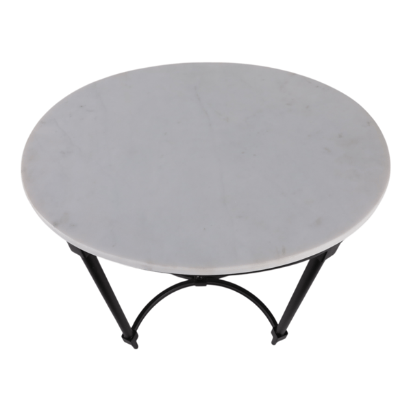 Sagebrook Home 20in. Winslow Marble Top Accent Table