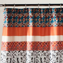 Lush Decor® Boho Stripe Shower Curtain