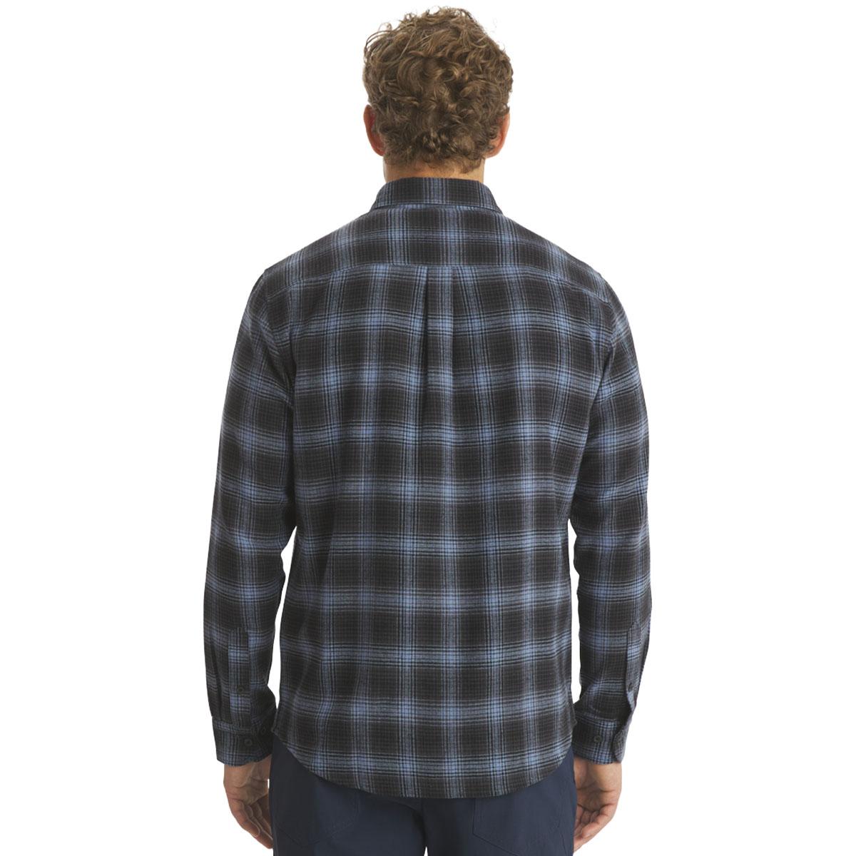 Mens Big & Tall LANDS'' END® Campside Flannel Shirt - Slate