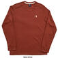 Mens U.S. Polo Assn.&#174; Solid Crew Neck Waffle Knit Thermal - image 11