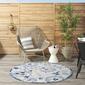 Nourison Aloha Farmhouse Indoor/Outdoor Round Rug - image 9