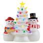 Mr. Christmas 9.25in. Nostalgic Mr. & Mrs. Snowman Tree - image 1