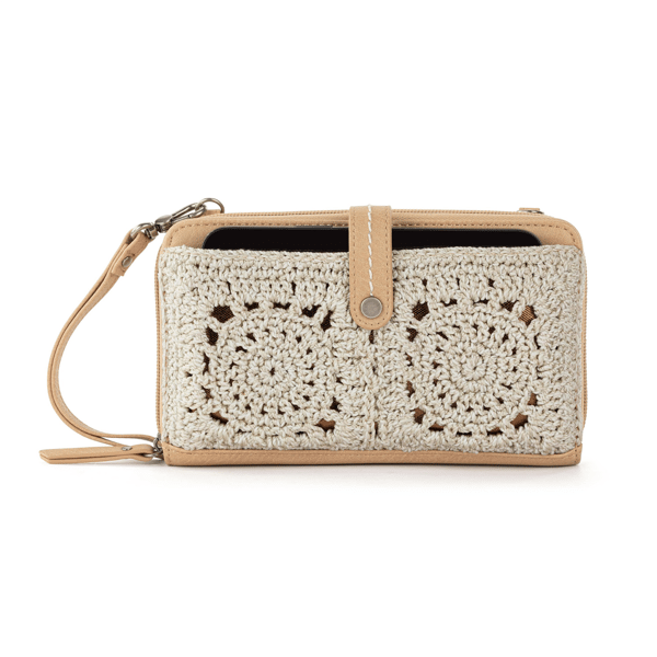 The Sak Iris Crochet Convertible Mini Crossbody