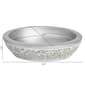 Sweet Home Collection Glamour Soap Dish - image 3