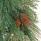 National Tree 28in. Black Tie Xmas Needles & Cedar Wreath - image 3