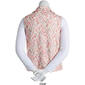 Womens Hasting & Smith Quilted Ikat Printed Vest - Coral - image 2