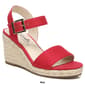 Womens LifeStride Tango 2 Fabric Espadrille Wedge Sandals - image 8