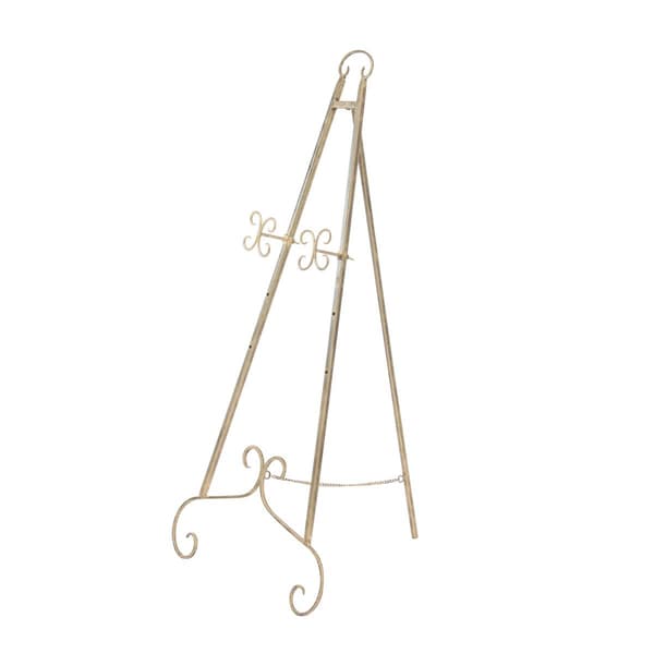 9th & Pike® Gold Iron Metal Traditional Easel