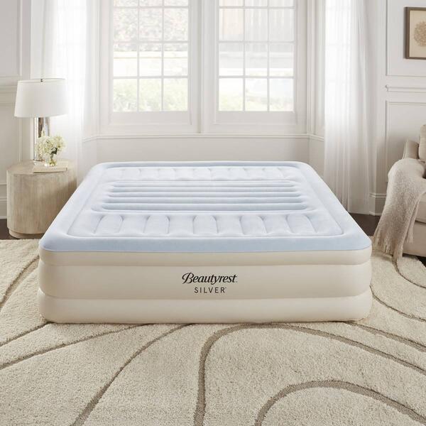 Beautyrest 18in. Lumbar Supreme Air Mattress & Inset Pump - Queen - image 