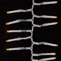 Kurt S. Adler 32.8ft. White LED Cluster Garland Lights