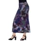 Womens 24/7 Comfort Apparel Purple Paisley A-Line Maxi Skirt - image 3