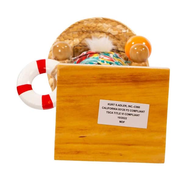 Kurt Adler 15in. Beach Santa Nutcracker