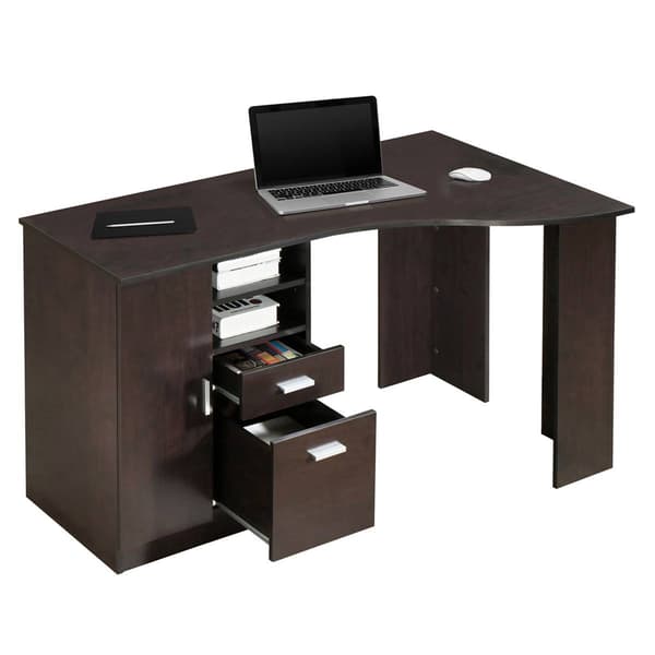 Techni Mobili 51" W Classic Office Desk w/ Storage