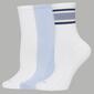 Womens HUE&#40;R&#41; 3pk. Sport Crew Socks - Stripe - image 1