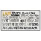 Artisan Home I Am Graffiti Canvas Wall Decor - image 1