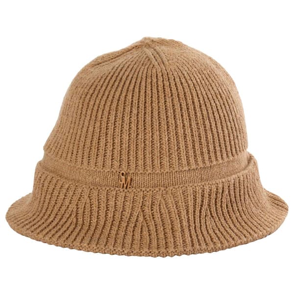 Womens Steve Madden Logo Rivet Knit Bucket Hat - image 