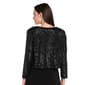 Womens R&M Richards Sequin Bow Tie Cardigan - image 4
