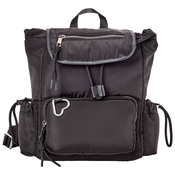 Madden Girl Nylon Flap Backpack - image 