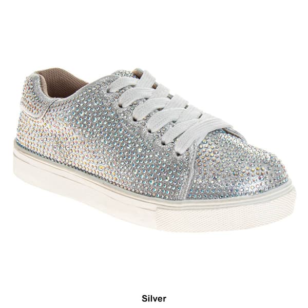 Big Girls Badgley Mischka Glitzy Fashion Sneakers