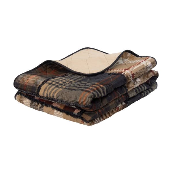 Donna Sharp Your Lifestyle LJ Plaid Throw Blanket