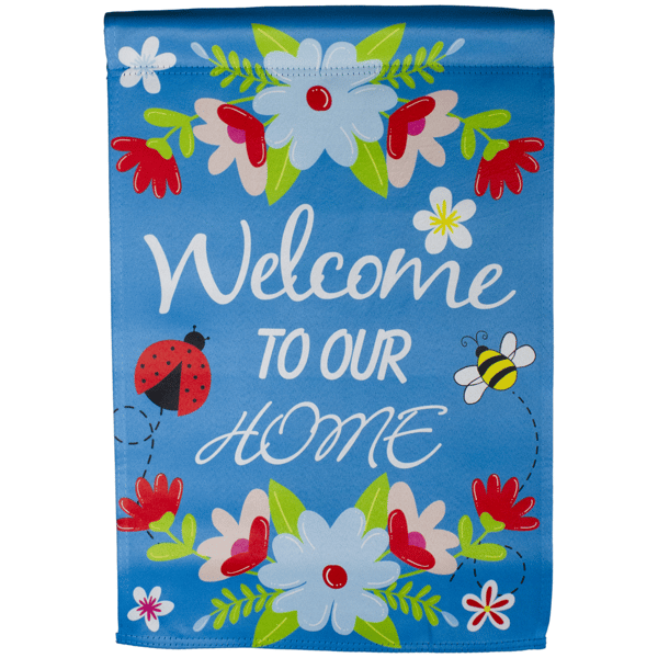 Northlight Welcome to Our House Outdoor Garden Flag