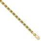 Mens Gold Classics(tm) 10kt. 4mm Diamond-cut Rope Chain Bracelet - image 1
