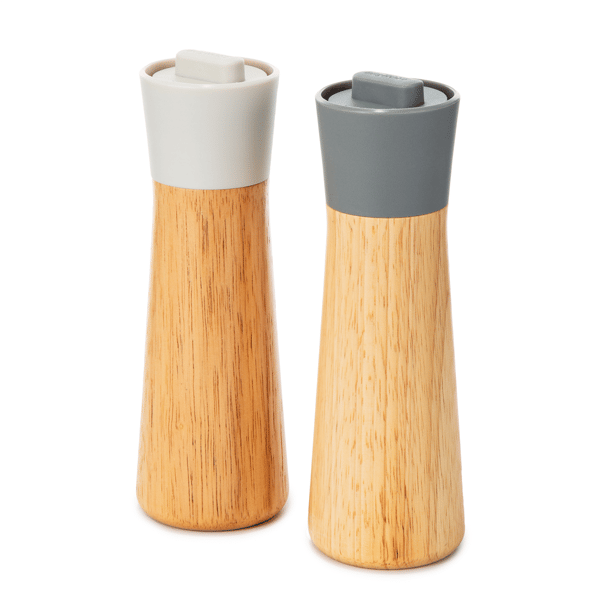 BergHOFF Balance 2pc. 8.25in. Rubberwood Covered Grinder