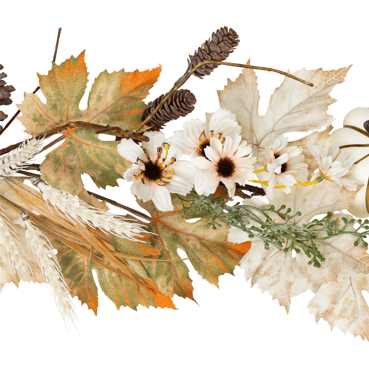 Northlight Pumpkin & Pinecone Garland - Thumbnail 3