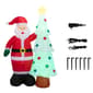 Mr. Christmas 7ft. Outdoor Santa & Tree Lit Inflatable - image 3