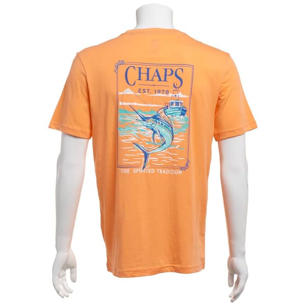 Mens Chaps Swordfish Short Sleeve Graphic Tee