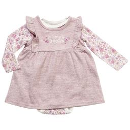 Baby Girl (NB-9M) Rene Rofe(R) Mama''s Bestie Floral & Marled Jumper