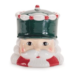 Melrose Ceramic Nutcracker Canister - Set of 2