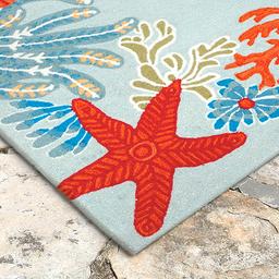 Liora Manne Ravella Ocean Scene Rectangle Area Rug