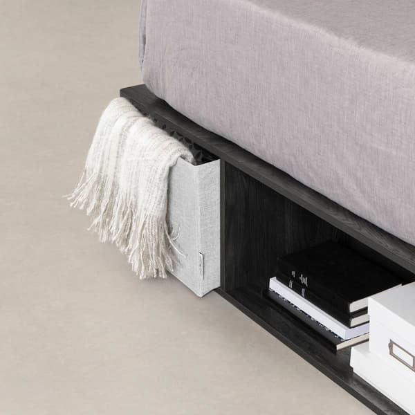 South Shore Flexible Platform Bed w/Storage & Baskets