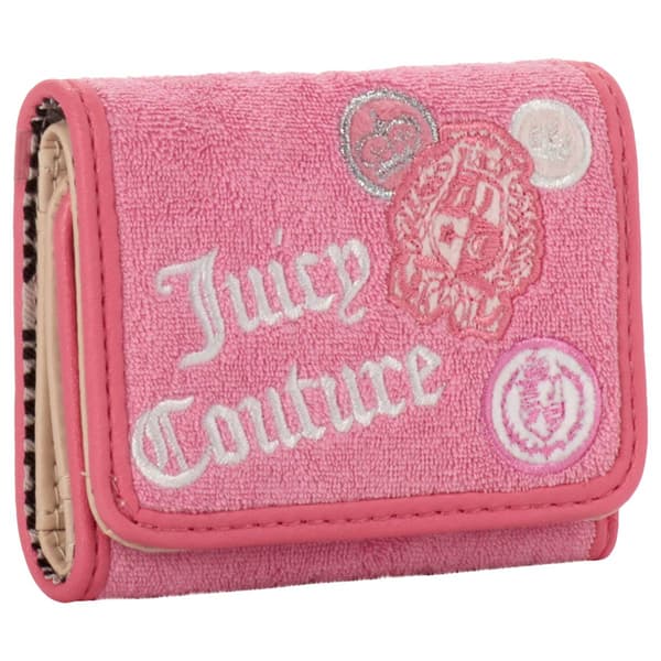 Womens Juicy Couture Girls Rule Trifold Wallet