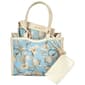 Adrienne Vittadini Floral Satchel - image 1
