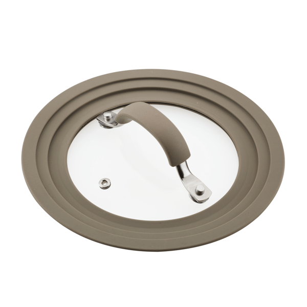 Rachael Ray Cook + Create 8.5in. Universal Silicone Rimmed Lid - image 