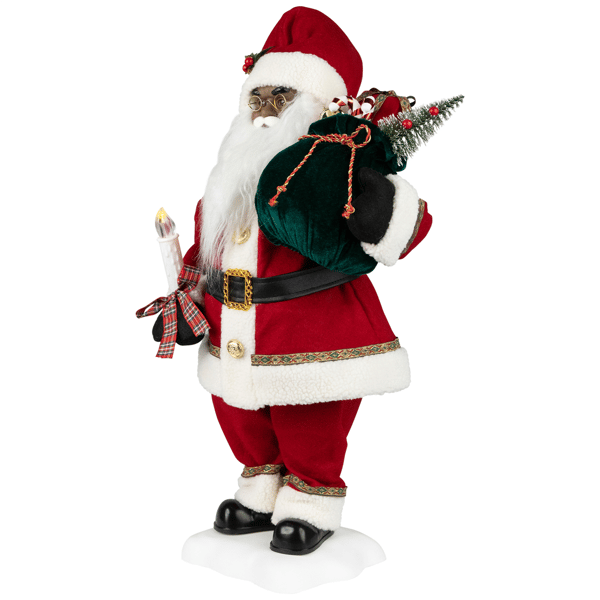 Northlight 2ft. African American Santa Claus Christmas Figure