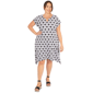 Women''s Ruby Rd. Larky Lark Geometric Puff Print Dress - image 1