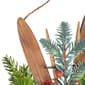 National Tree 17in. Holiday Skis Floral Wall Hanging Décor - image 3