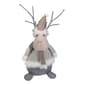 Northlight Seasonal 18in. LED Knit Reindeer Christmas Figure - image 1