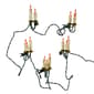 Kurt Adler 15-Light White Triple Candle Light Set w/ Amber Bulbs - image 1