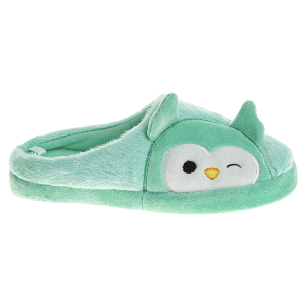 Little Girls Squishmallows Winston the Owl Slippers