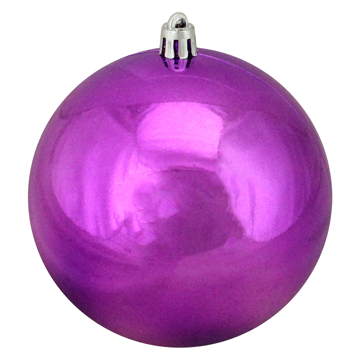 Northlight Shiny Purple Shatterproof Christmas Ball Ornament