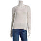 Juniors Derek Heart Long Sleeve Seamless Scoop Neck Top - image 1