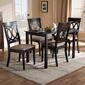 Baxton Studio Lucie 5pc. Wooden Dining Set - image 1